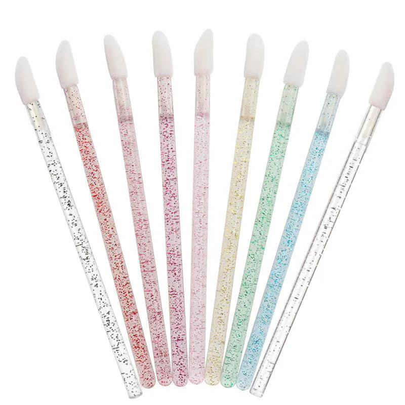 500PCS Lip Wands Applicators Disposable Lip Brush, Lipstick Brush Lip Gloss Applicator Wands Wholesale of Makeup Tools