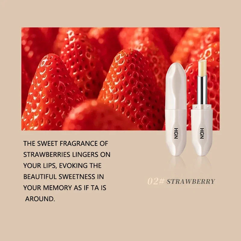 Long Lasting Natural Lipbalm Fruit Flavor Moisturizing Not Greasy Lipgloss Anti Drying Nourishing Lip Men and Women Lip Balm