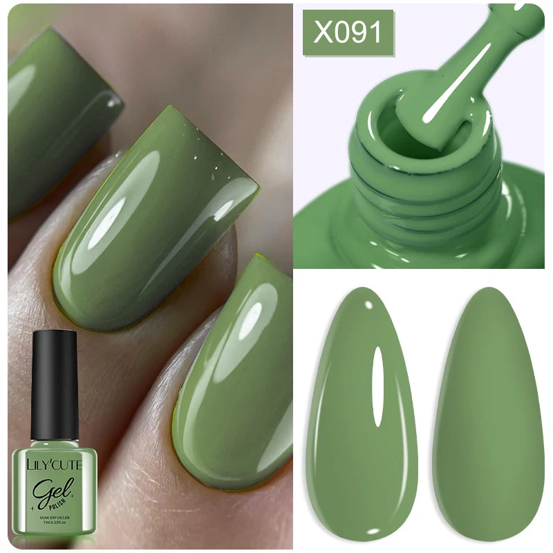 LILYCUTE 5ml Super Bright Metallic Painting Liner Gel Nail Polish UV LED Painting Gel Nail Art Drawing Stripe Pull Line UV Gel