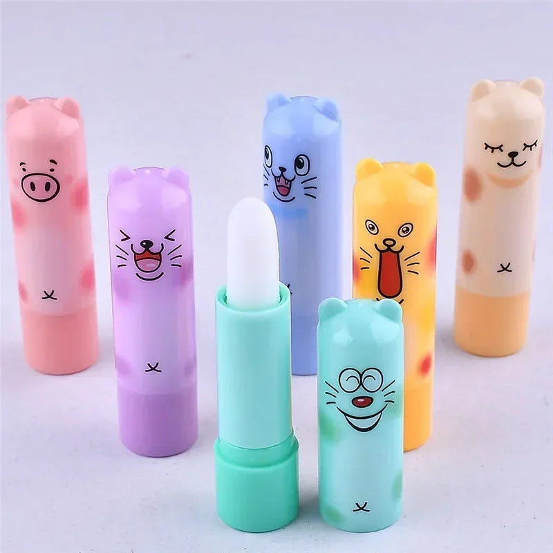 New Makeup Moisturizing Colourless Lip Balm Natural Plant Lip Gloss Fruit Embellish Lipstick Cute Face Makeup