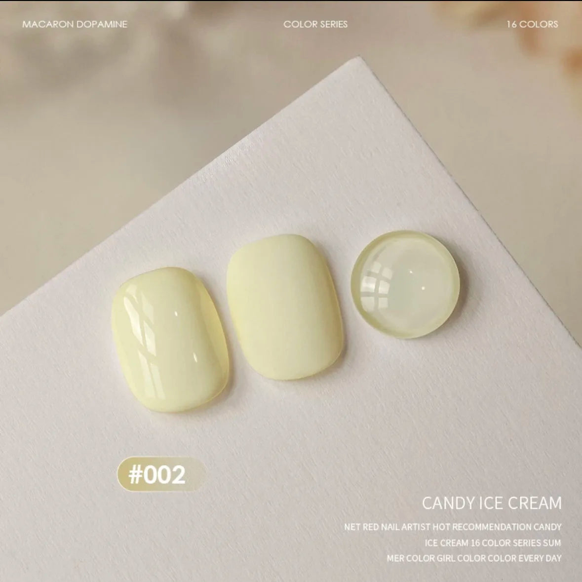 MIANEL 12ML 1-6PCS 2026 New Release Jelly Dopamine Candy Gel Nail Polish - Multi-Color Nude Sheer Finish Bestseller