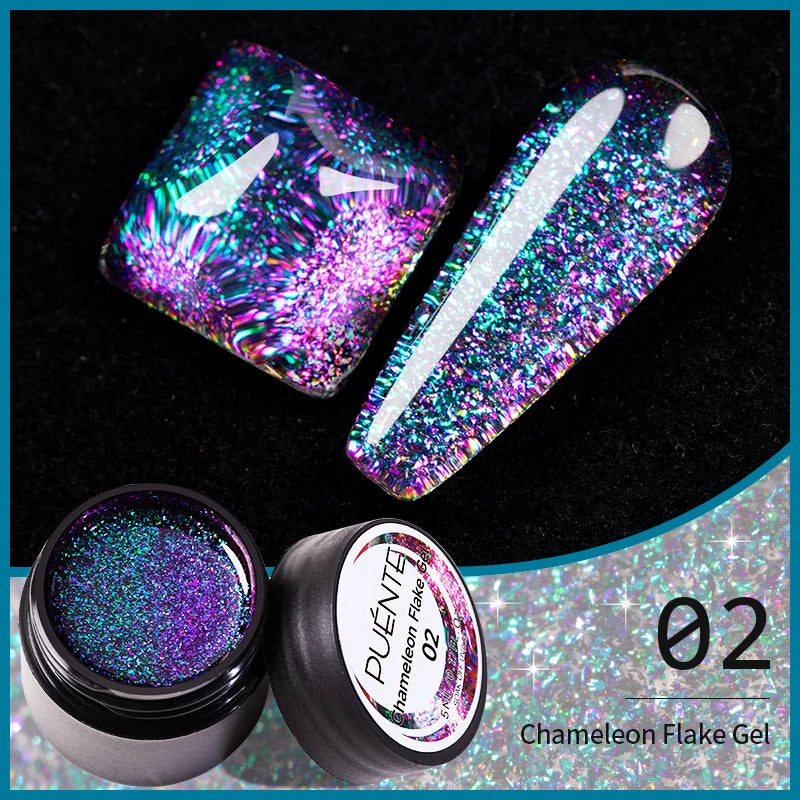 7.5ML Sparkling Rainbow Cat Magnetic Gel Nail Polish Pinkish Purple Laser Cat Eye Gel Soak Off UV Nail Art Varnish For Manicure