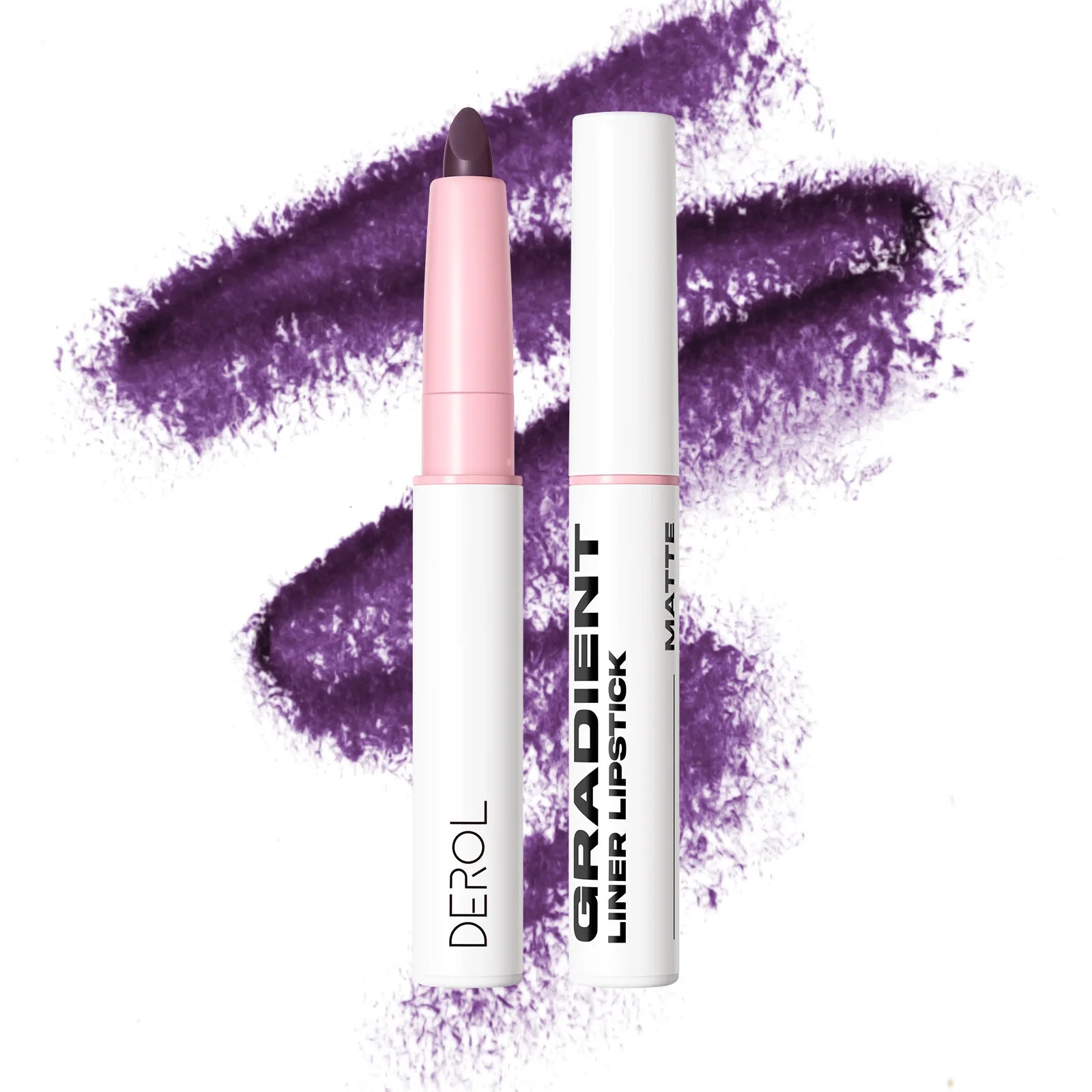 2-in-1 Lip Liner - Velvet Matte Long-Lasting, Smudge-Proof & Precise Definition, All-in-One Cream Lip Pencil