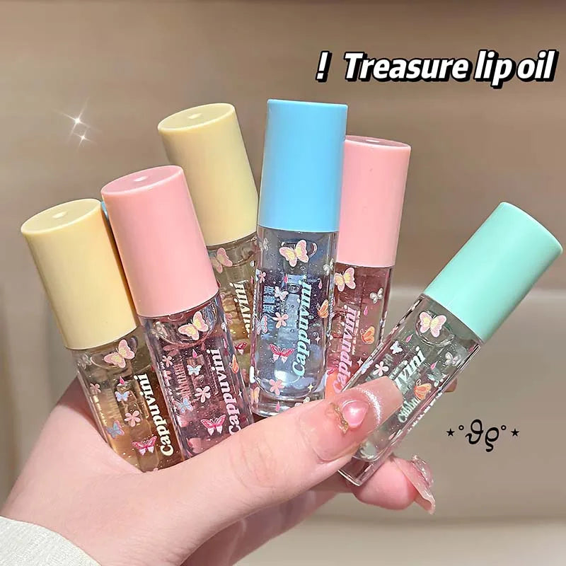 Moisturizing Shimmer Lip Gloss - Hydrating Jelly Mirror Glaze