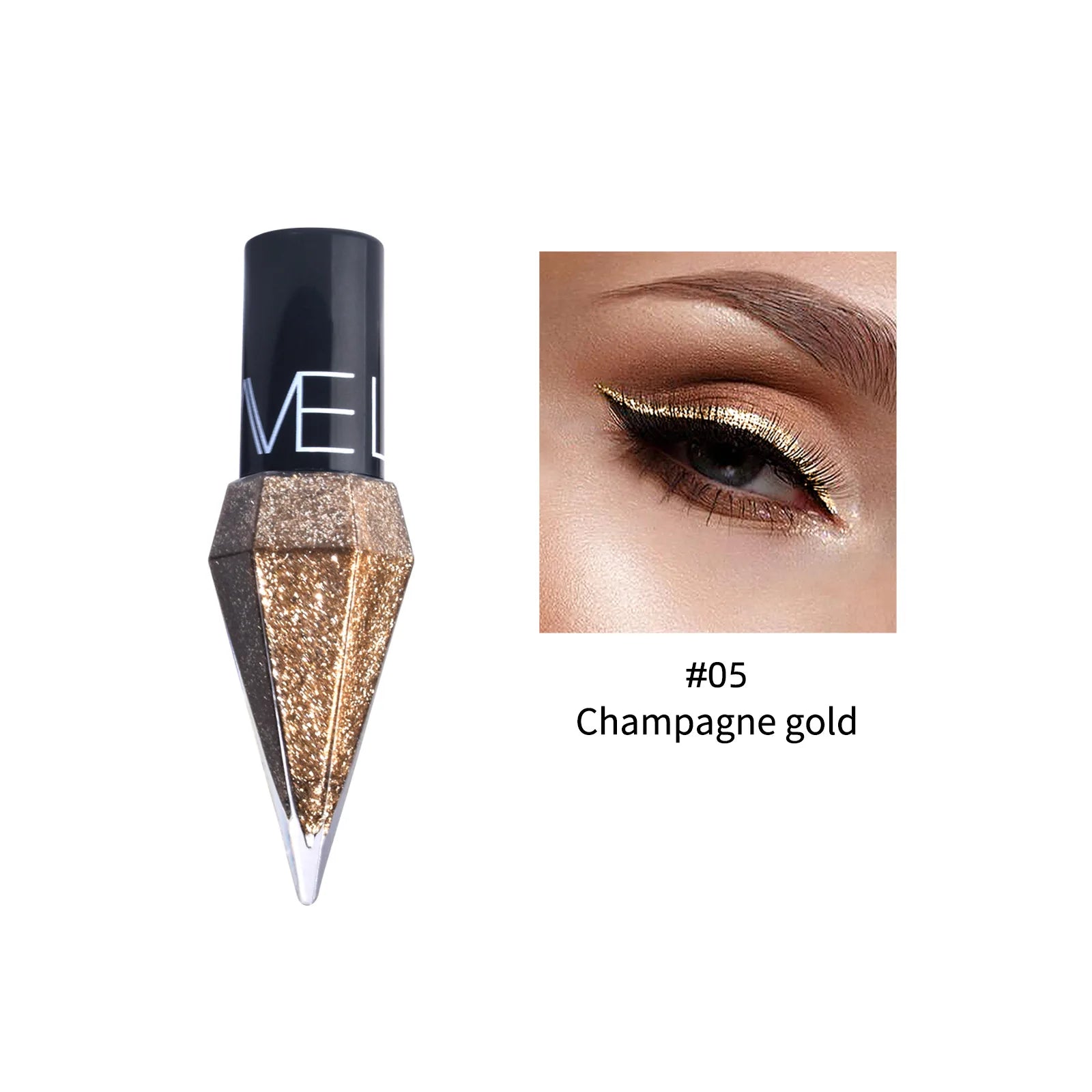 Diamond Sparkling Liquid Eyeliner - Waterproof Quick Dry