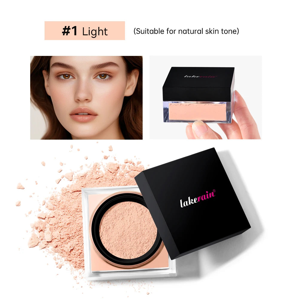 Matte Loose Baking and Setting Powder powder Oil Control Natural Face Matte Waterproof Brightening Loose Powder Makeup