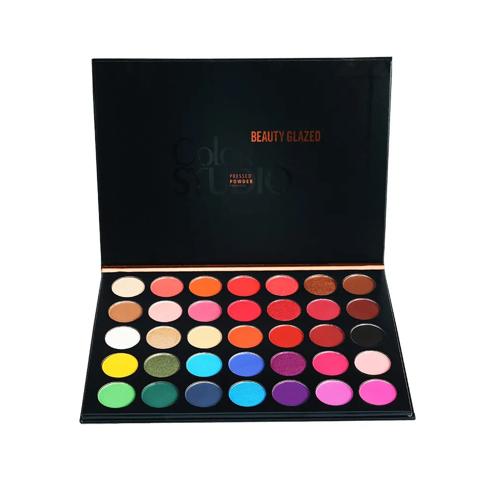 Beauty Glazed 35 Colors Eyeshadow Palette - Matte & Shimmer
