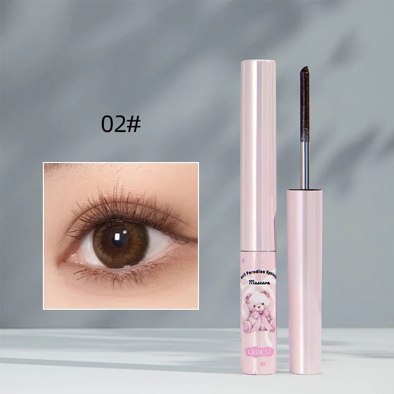 Waterproof Lengthening Mascara - Black Silk Fiber Lash Formula