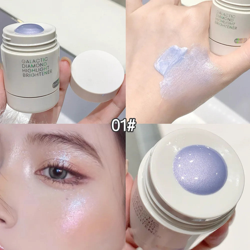 SHAQINUO Galaxy Star Diamond Highlighting Liquid Watery Radiance Highlight