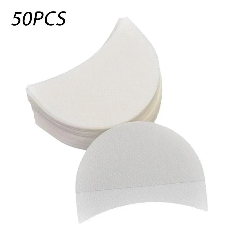 50PCS Eyeshadow Stencils Set, Lint Free Under Eye Gel Pad Sticker for Precise Makeup, Eye Makeup Tools Non-woven Isolation Patch