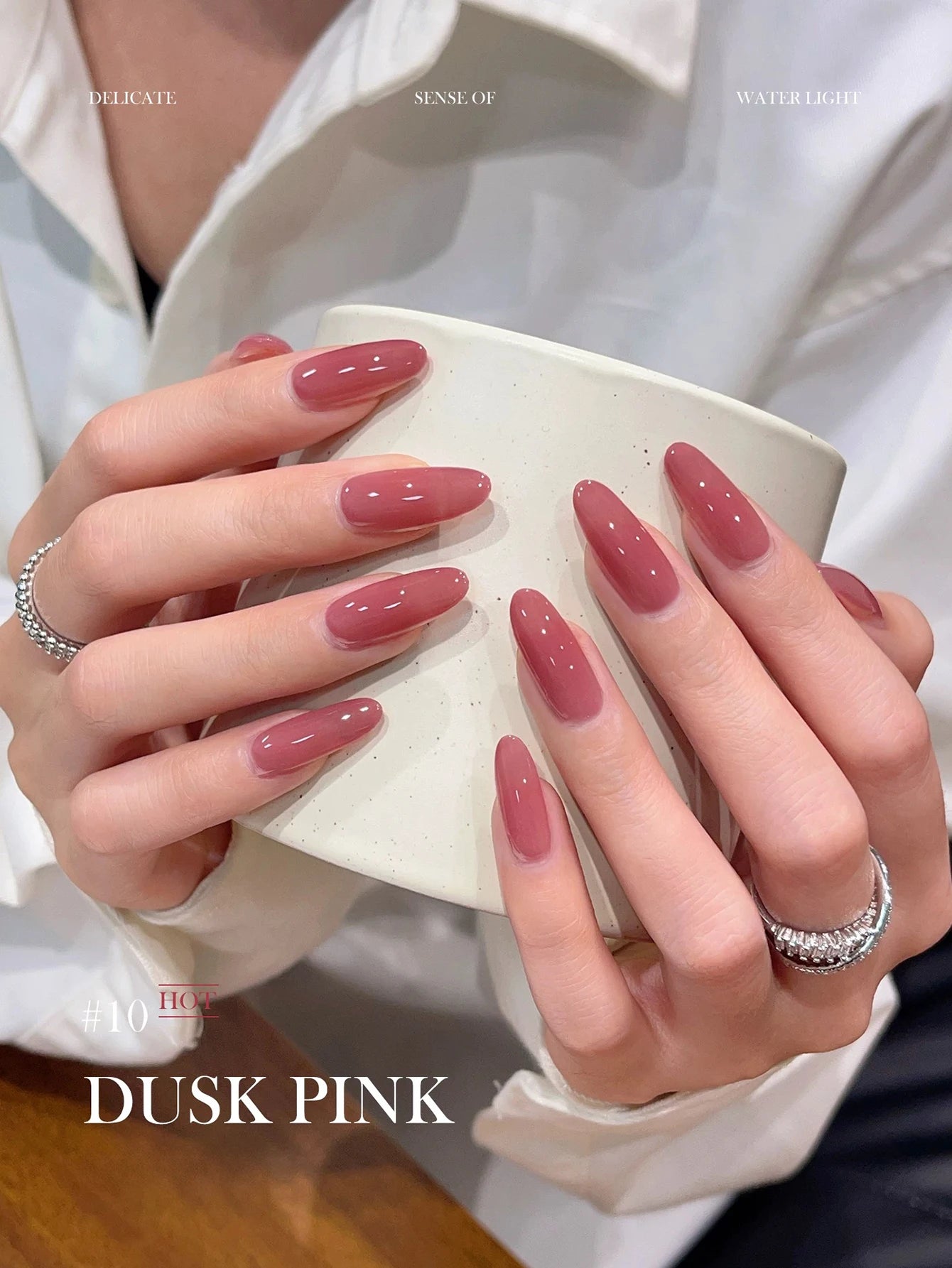 1-30pcs PSK Nude Pink Color Nail Art Ice Transparent Bare Color Nail Enamel 2026 New Net Red Popular White Gel Nail Polish