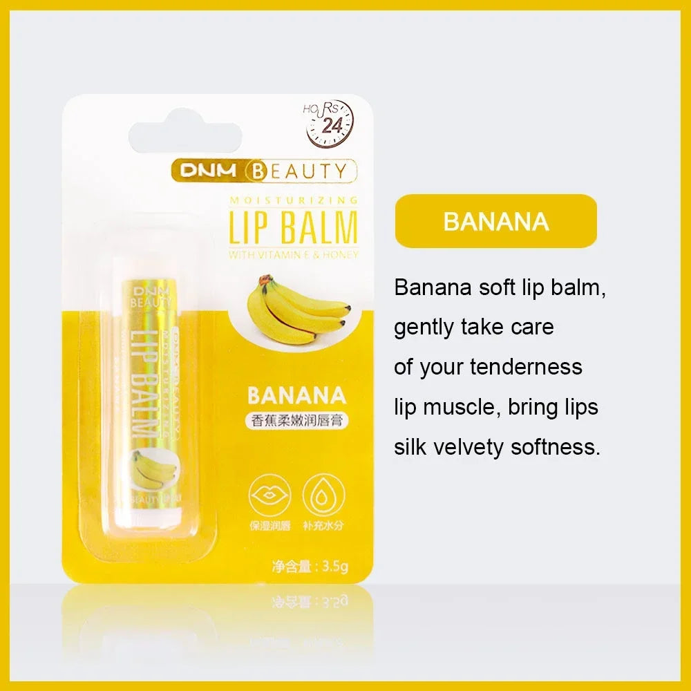18 Sytle Fruit Lip Balm Lip Oil Moisturizing Clear Anti-Wrinkle Lipstick Long Lasting Hydrating Lipgloss Cosmetic Lip Gloss Care