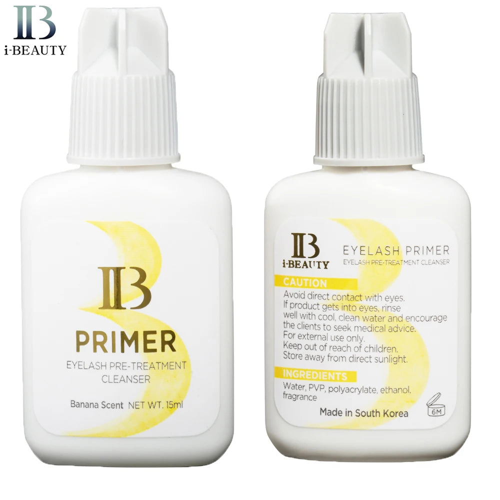 IB Primer Premium Glue Remover GBL Free Eyelash Extension I Beauty Super Bonder Glue 15ml False Lash Adhesive
