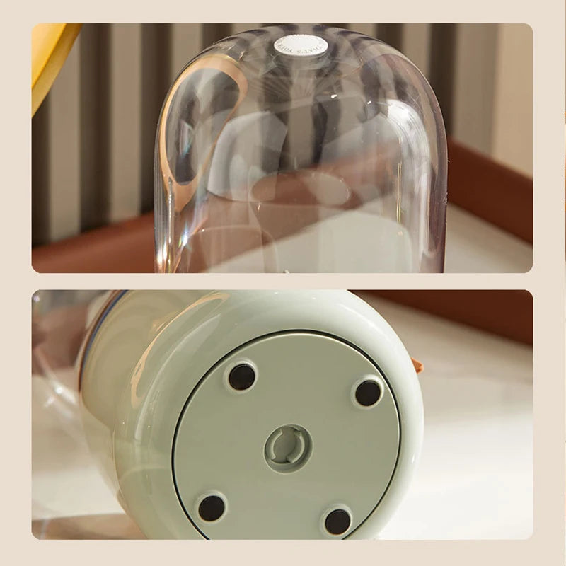 Luxury Light Makeup Brush Holder Dustproof Rotating Cup Organizer for Lipstick Eyebrow Pencil - Elegant Storage Solution