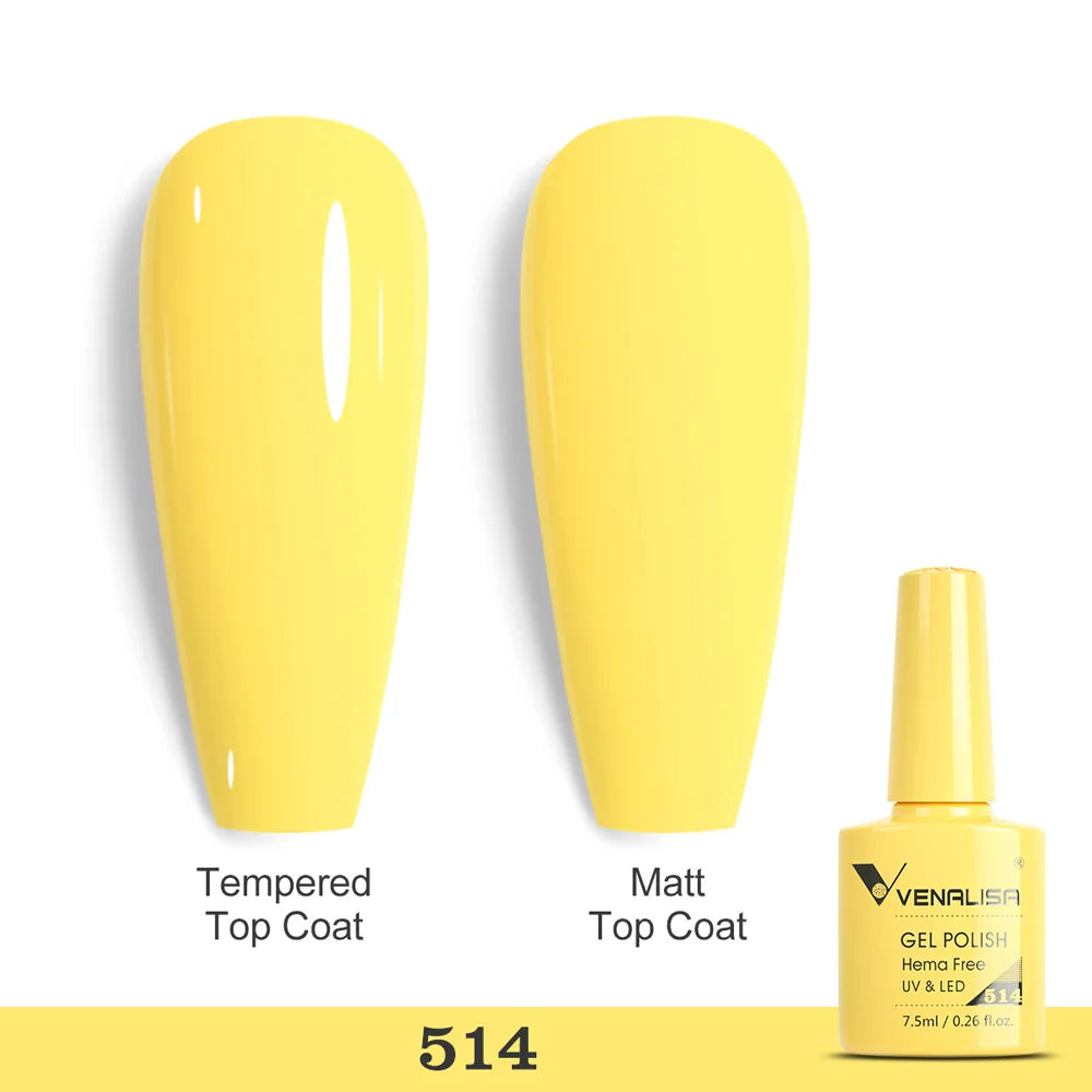 VENALISA Summer Neon Color Beauty Nail Gel Polish Bright Nail Art Salon Lacquer Soak off UV LED Fluorescence Gel Nail Varnish