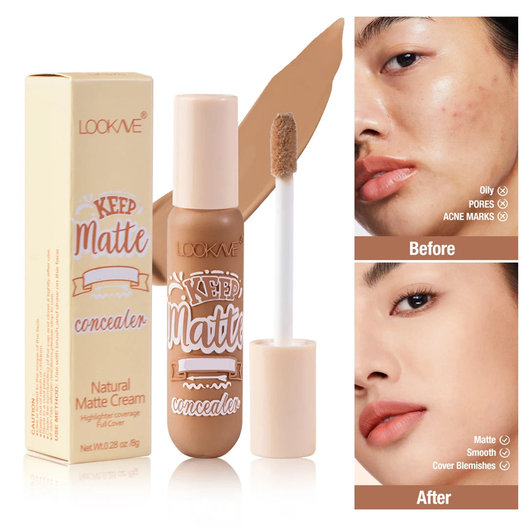 Full Coverage Liquid Concealer - Moisturizing Matte Finish 8g