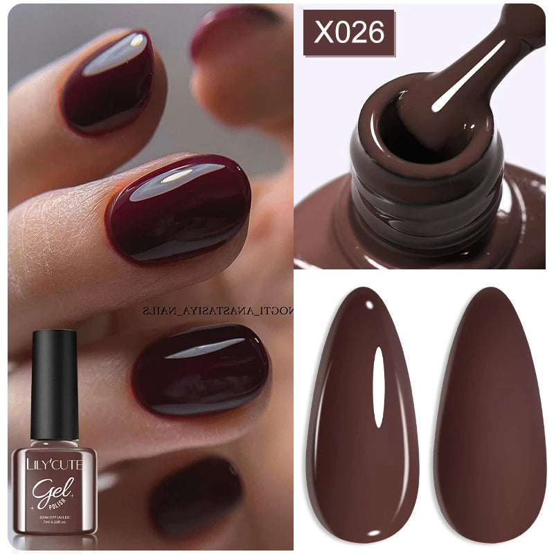 LILYCUTE 5ML Metallic Painting Liner Gel Nail Polish Super Bright Gold Silver Mirror Drawing Gel Semi Permanent Line French Nail