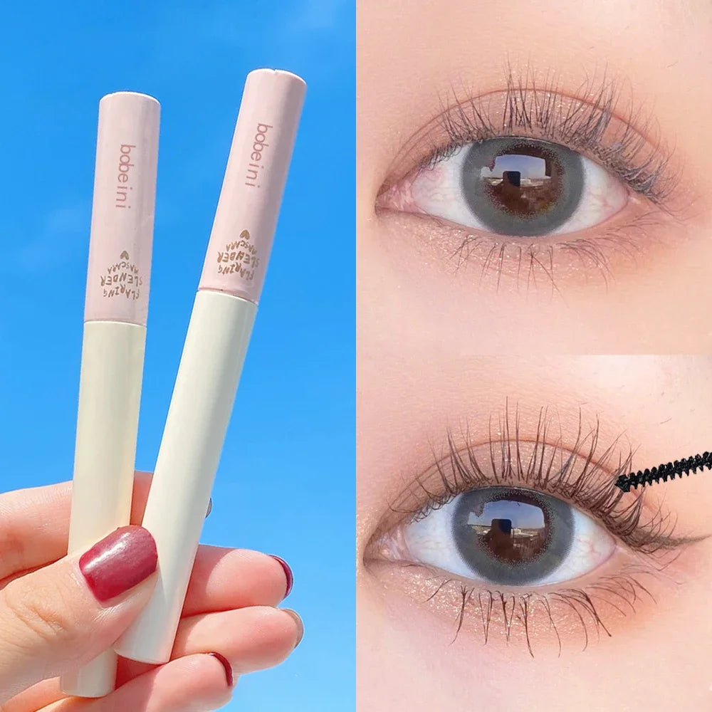 Silk Fiber Curling Mascara - Waterproof Lengthening & Volumizing