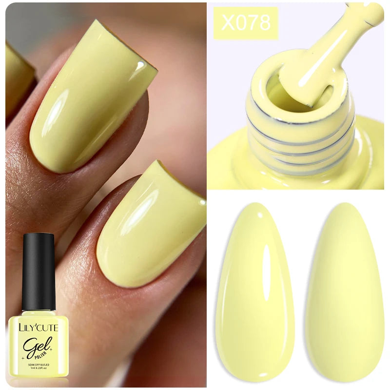 LILYCUTE 5ml Super Bright Metallic Painting Liner Gel Nail Polish UV LED Painting Gel Nail Art Drawing Stripe Pull Line UV Gel