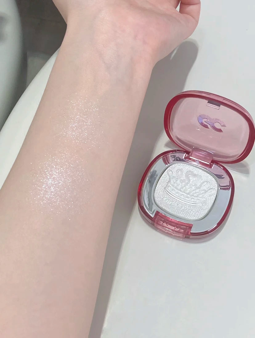 GirlsCrush Denim Series Highlight Brightening Highgloss Water Gloss Submissive Shimmer Eye Nose Powder Cosmetics 5.5g