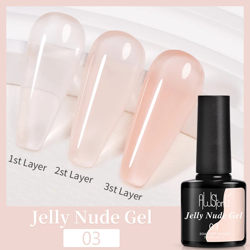 AWStorG 15ML Super Top Coat  Function Gel No Wipe Matte Top Gel Transparent Soak Off  UV LED NailArt Manicure Gel Varnish Primer
