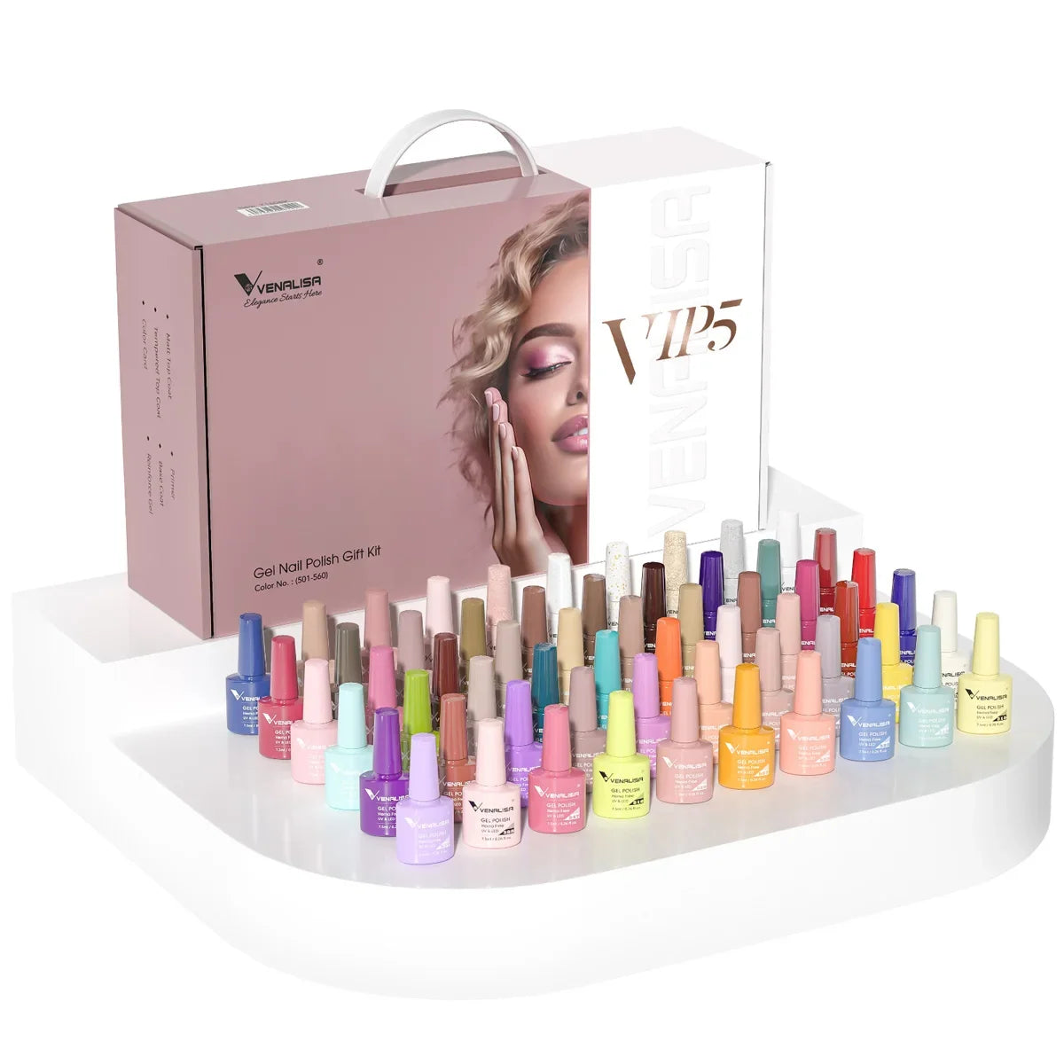 Venalisa VIP5 TPO FREE Jelly Pink Nude Collection Nail Gel Polish Glitter Gorgeous Soak Off UV LED Gel Varnish Nail Manicure