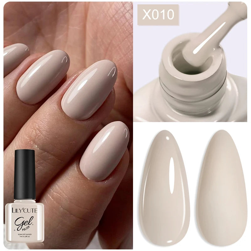 LILYCUTE 5ML Metallic Painting Liner Gel Nail Polish Super Bright Gold Silver Mirror Drawing Gel Semi Permanent Line French Nail