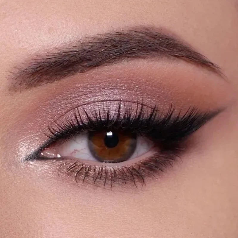 Water-Gel Eyeshadow Stick Is a Single-Swipe Makeup Highlighter Eyeshadow Stick with a Pearlescent Shimmer in Various Colors. Glowing Highlighter Eyeshadow Stick Is a Stick That Can Be Used on Both Eyebrows. The Waterproof Eff