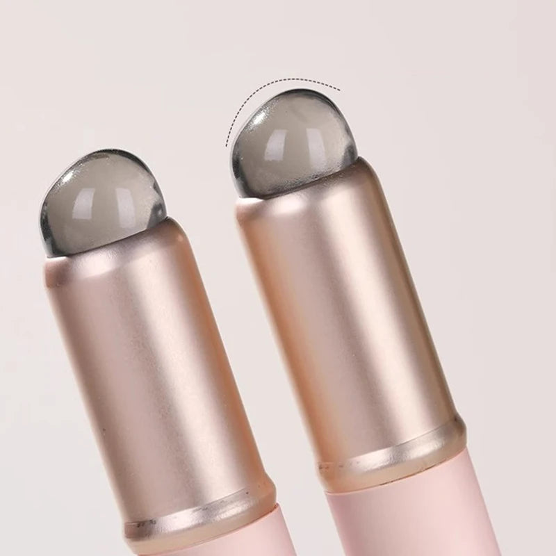 Wholesale1pc Smudge Brush Girls Tools Make Up Women Head Soft Lip Brush Pro Lipstick Silicone Round Cosmetic Brushes Application