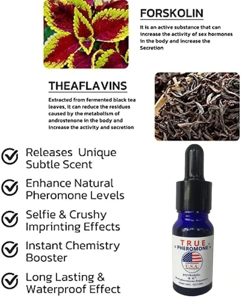 Strong Pheromone Essential Oil Long Lasting Body Essential Androstenone Flirting Sexually Stimulating Pheromones