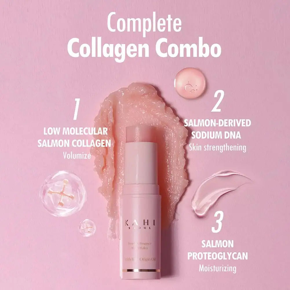 Collagen Multi Balm Stick Anti-wrinkle Bounce Moisturizer Brighten Dull Skin Tone Cream Skin Care Hydrating Primer.