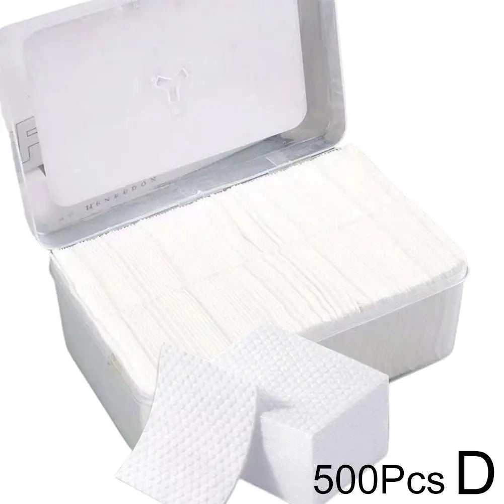 450/500/600PCS Disposable Makeup Cotton Wipes Soft Remover Pads Facial Cleansing Paper Wipe Cosmetic Pads