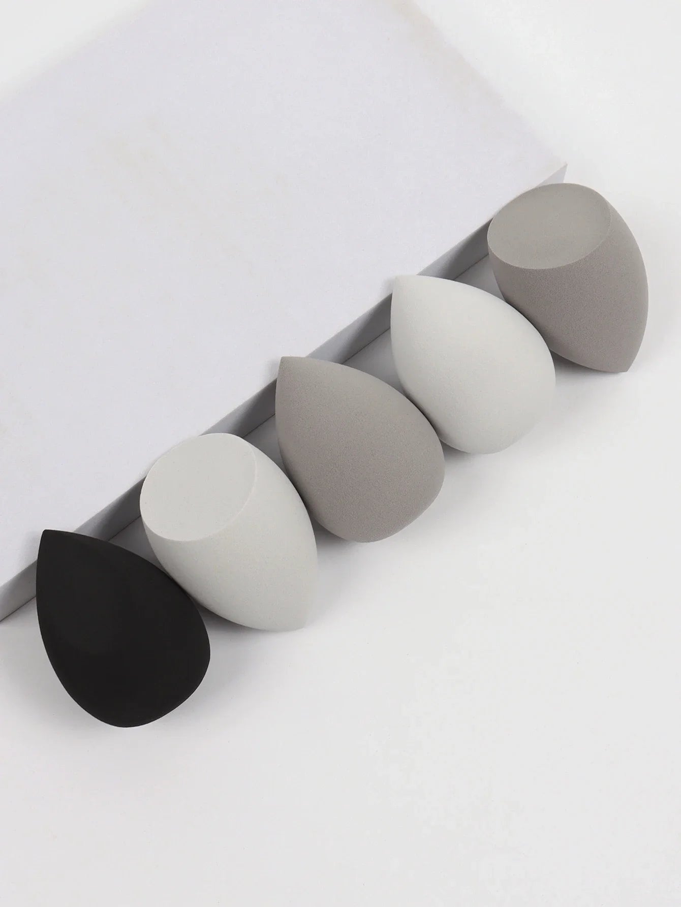 5-Pack Dual-Use Makeup Sponge Set - Velvet for Liquid/Cream/Powder | Vegan Eco-Friendly Travel Essentials