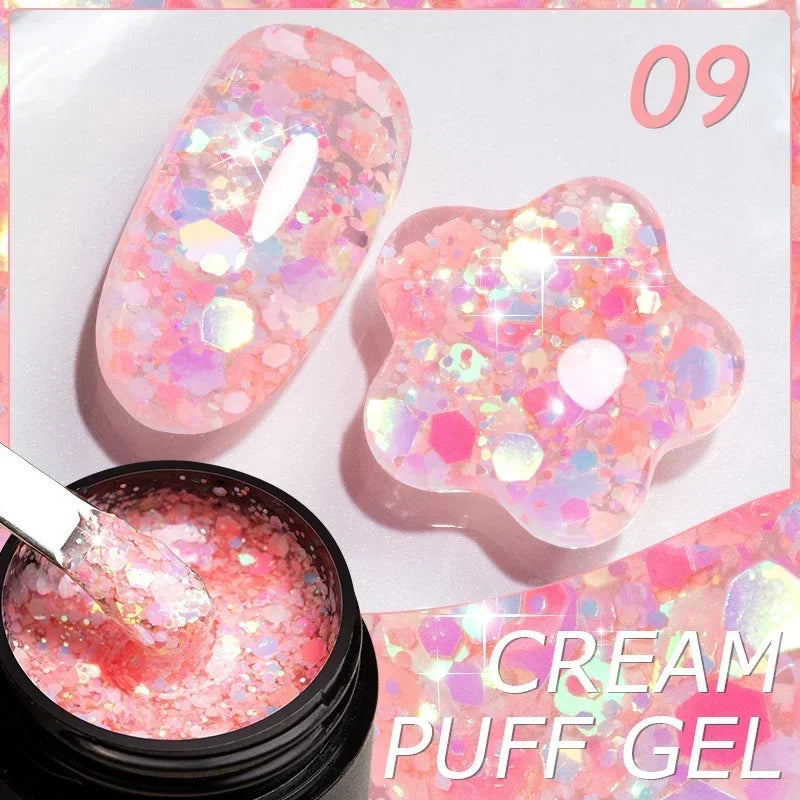 7.5ML Summer Fruit Series Cat Magnetic Gel Nail Polish Green Purple Pink Cat Eye Gel Soak Off UV Nail Art Varnish For Manicure