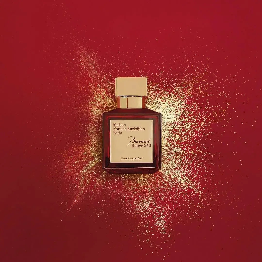 Baccarat Rouge 540 Pure Perfume 2.3oz – Amber Floral Unisex Scent, Long Lasting Luxury Holiday Gift for Christmas Halloween