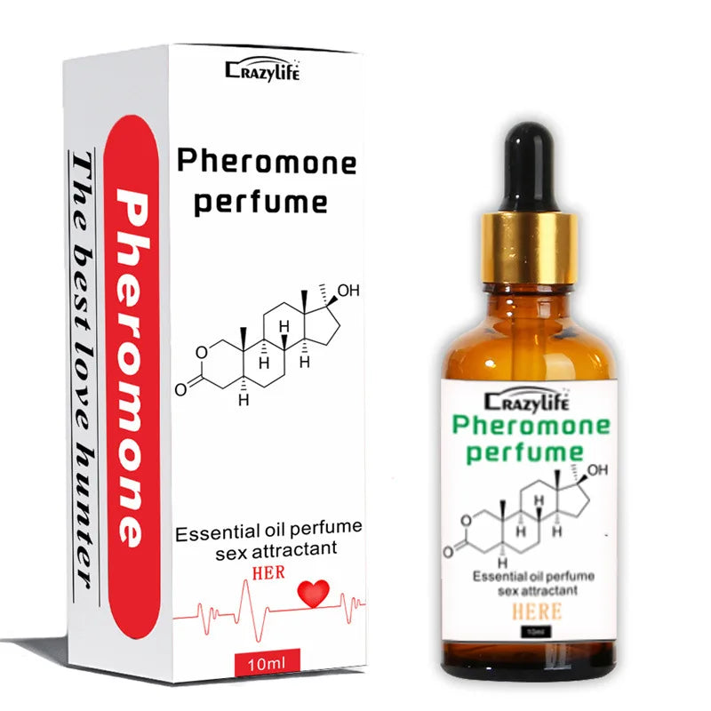 10ml Pheromone Couple Concentrated Perfume Men Women Lasting Passion Light Perfume Attract Opposite Sex Essential Oil Fragrance