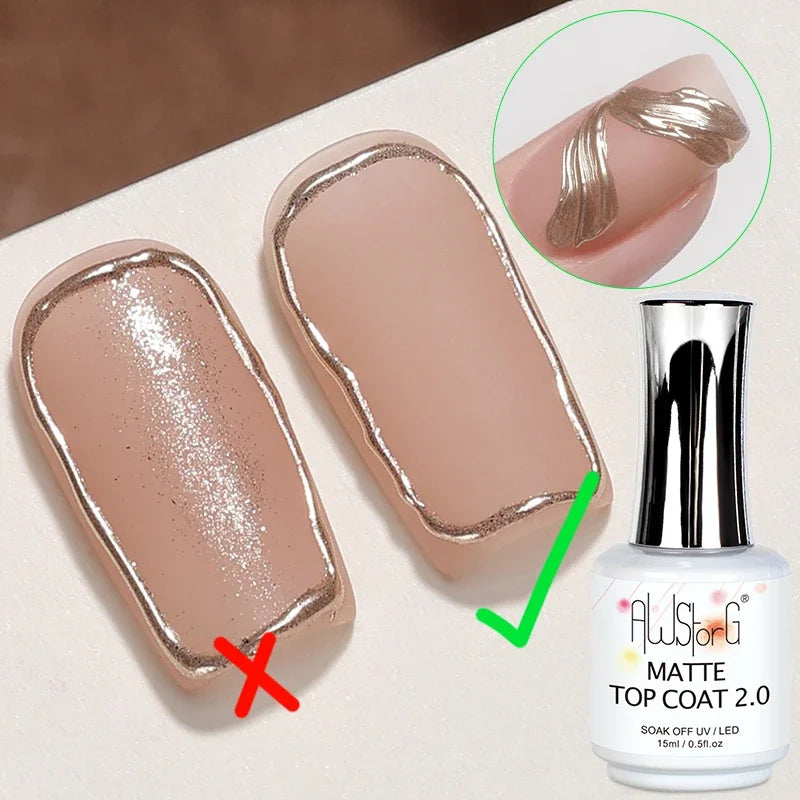 AWStorG 15ML Magic Remover  Fast Nail Gel Polish Clean UV Soak Off Semi Permanent Varnish Nail Art Removal Tools Manicur