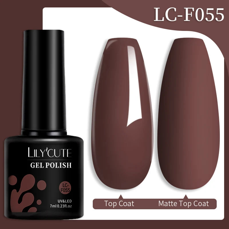 LILYCUTE 15ML Quick Extension Gel Nail Polish Milky White Clear Pink Color French Manicure Finger Prolong Nail Hard Gel Varnish