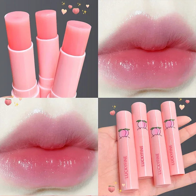 1pc Summer Moisturizing Lip Mask Sleep Lip Balm Long-lasting Nourishing Lip Care Anti-cracking Unisex with Brush LipCare Makeup