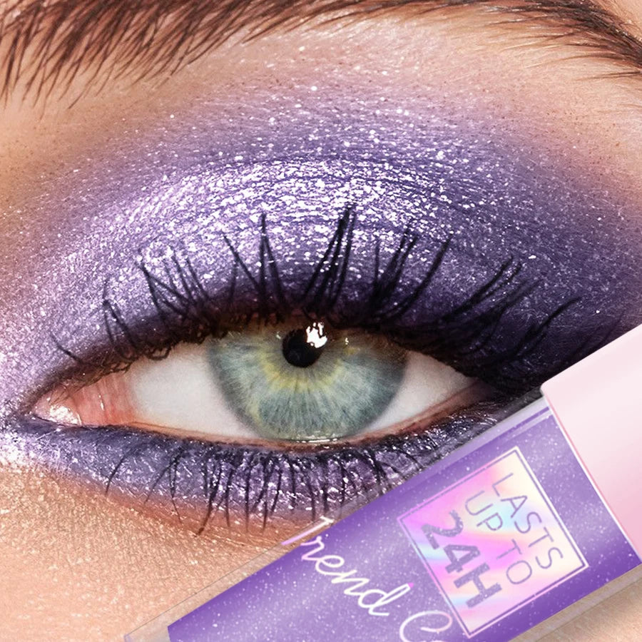 8 Color Metallic Waterproof Liquid 1PC Eyeshadow-High Shine Long-Lasting & Smudge-Proof Korean Makeup Gifts Glitter Eye Shadow