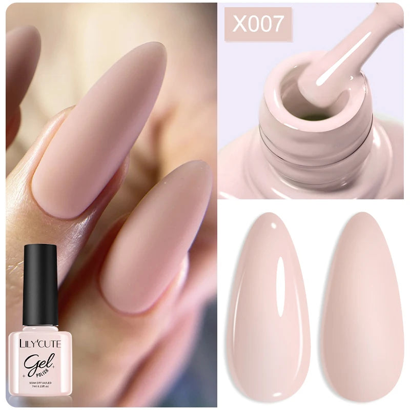 LILYCUTE 5ml Super Bright Metallic Painting Liner Gel Nail Polish UV LED Painting Gel Nail Art Drawing Stripe Pull Line UV Gel