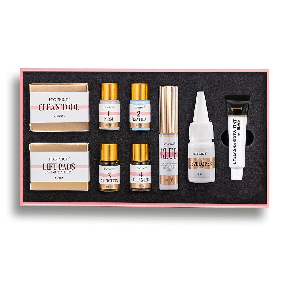 ICONSIGN Lash Lift and Tint Kit - Eyelash Perm and Brow Dye Kit