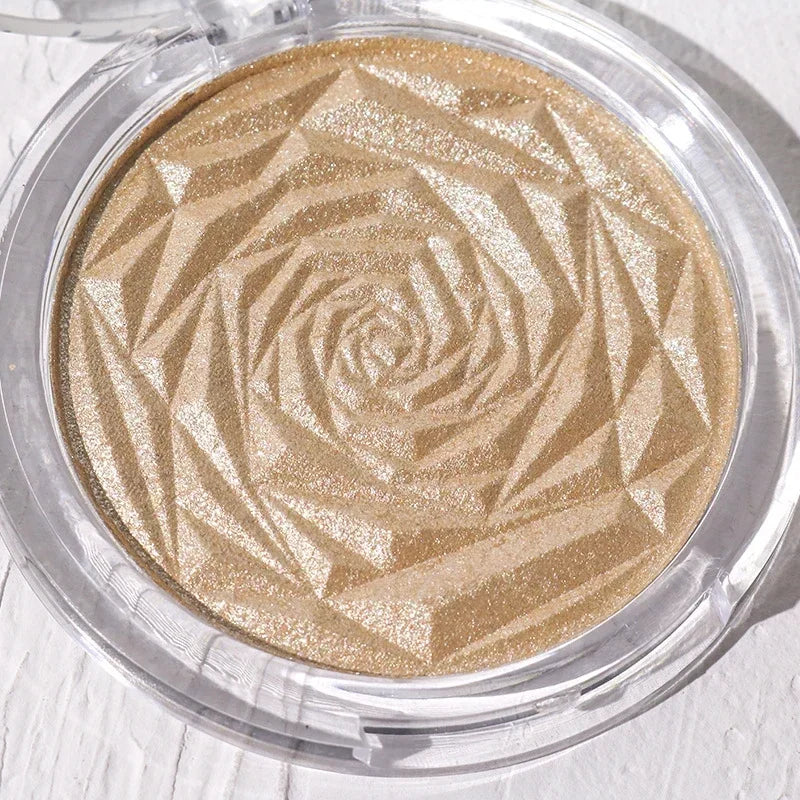 6 Colors Diamond Highlighter Powder Palette Glitter Face Contour Brighten Makeup Shimmer Ultra-concentrated Illuminate Cosmetic