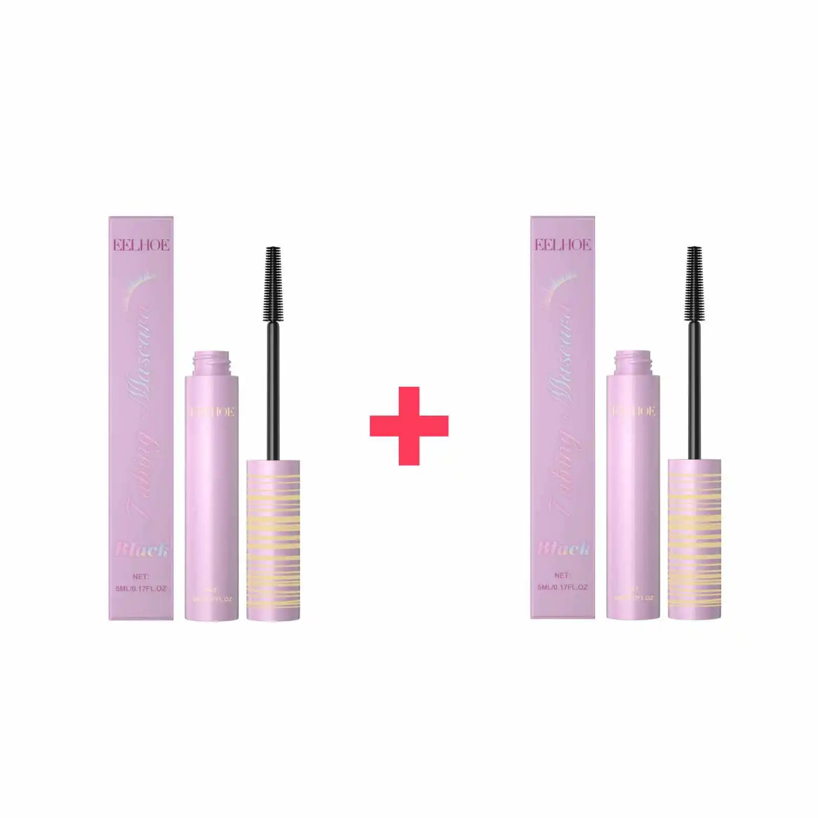 Eelhoe Curling Mascara Series Keep Thicking Lengthening Eyelashes Extension Volume Makeup Cosmetics Waterproof Black Mascara 5ml