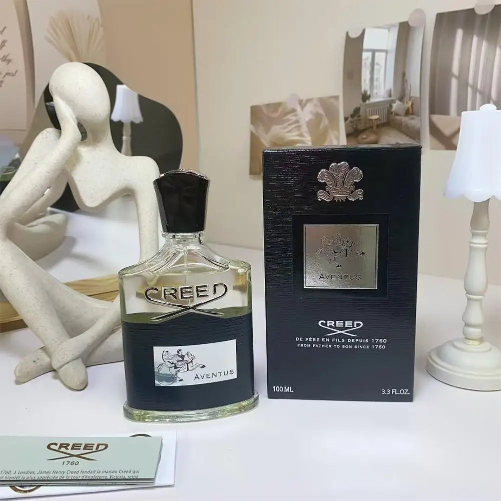 The Creed Brand New Aventus Eau de Parfum  Water Santal Perfume Green Irish Tweed Eau De Parfum Spray for Unisex High-quality