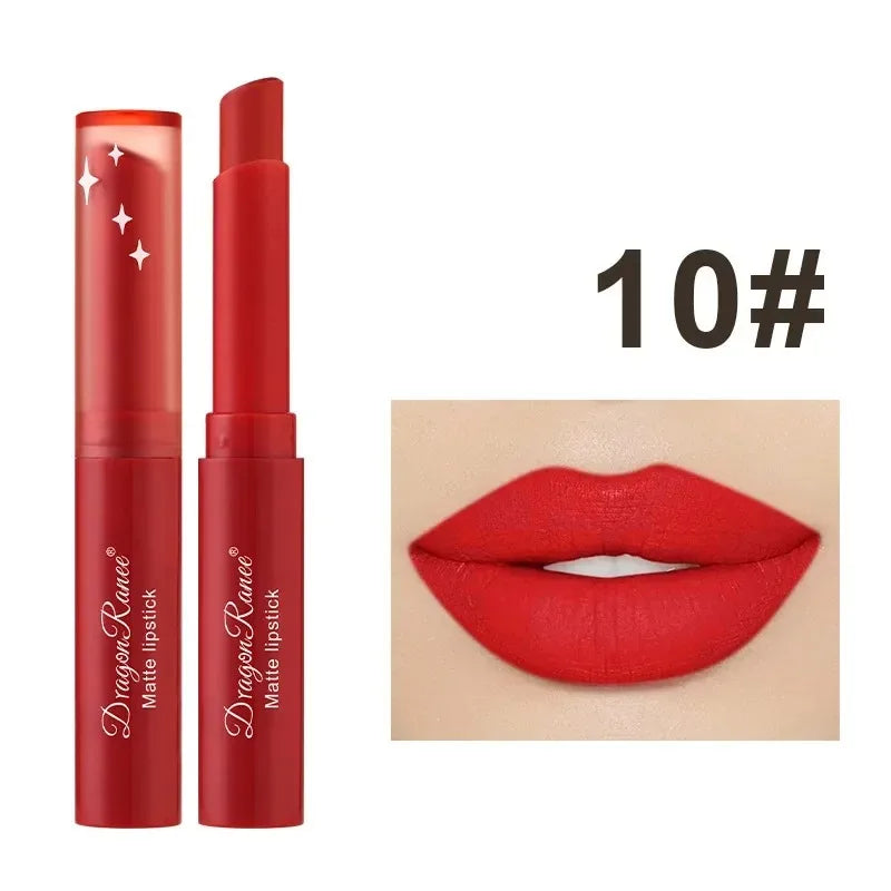 Velvet Matte Lipstick Pen Waterproof Not Easy To Fade Lip Blam Easy To Color Rotating Lipstick Pen Sexy Rich Color Lip Gloss