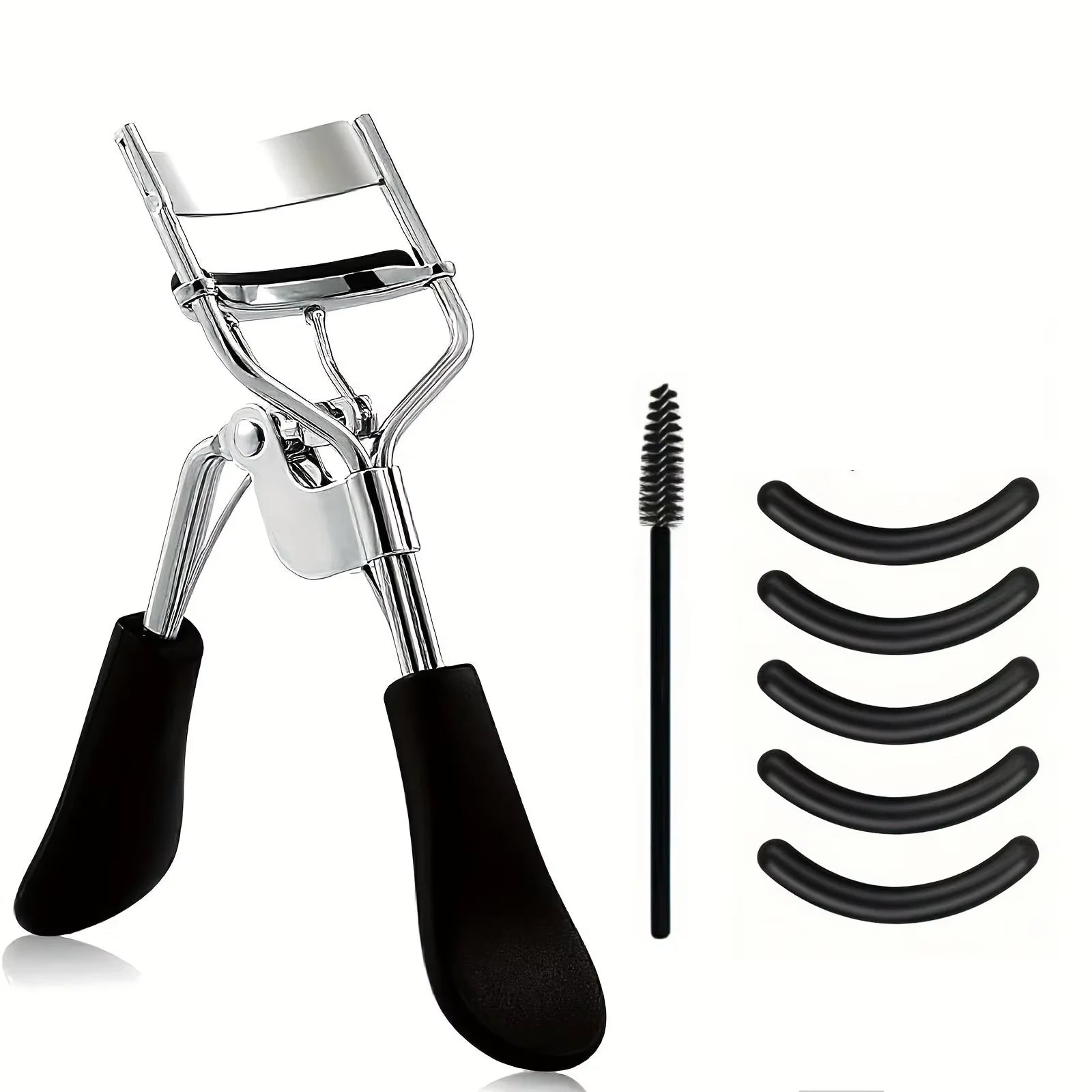 7/16PCS Eyelash Curler Set With 10pcs Replacement Pads For Women Professional Eyelashes Curling Tweezers Clips Lasting Eye Tool