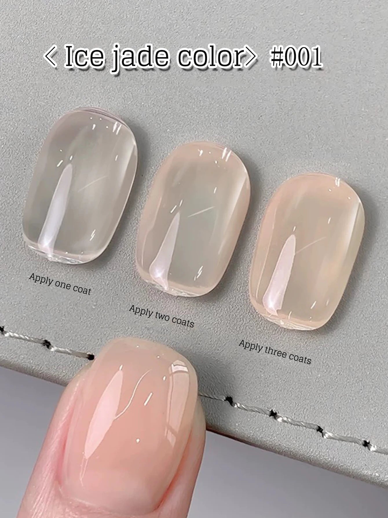 MIANEL  12ML Japanese Style Fairy Gel Nail Polish White Pink Nude Color Ice Clear Nail Polish Pink Nails Summer Nails 1-24pcs