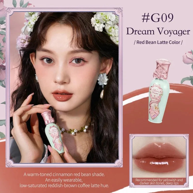 Flower Knows Midsummer Fairytales Collection Coating Film Forming Lip Balm Provides Moisturizing Non Sticky Properties Lip Glow