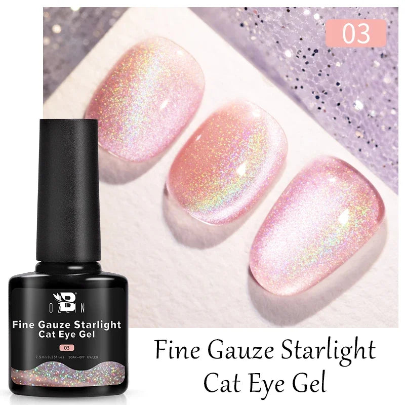AWStorG 7.5ml Crimson Velvet Cat Eye Magnetic Gel Nail Polish Shiny Ruby Red Cat Eye Gel Soak Off UV Semi-Permanent Nail Art